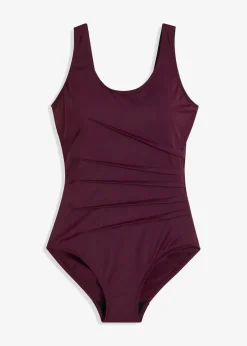 Light Shape-Badeanzug mit Zierfalten