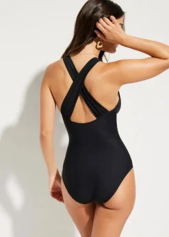 Light Shape-Badeanzug mit gekreuzten Trägern