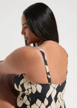 Light Shape-Badeanzug mit V-Ausschnitt