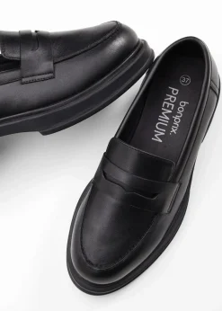 Loafer aus Leder