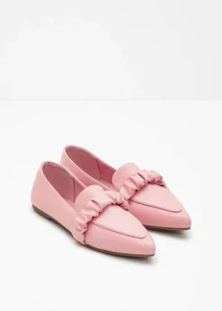 Loafer mit Raffung