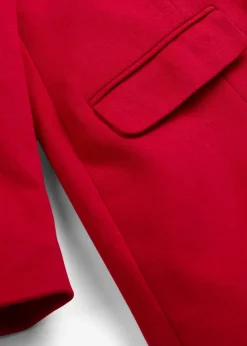 Longblazer aus Baumwoll-Jersey