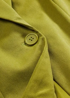 Longblazer aus Viskose-Mix