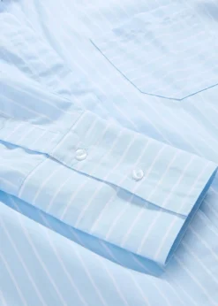 Longbluse aus reiner Baumwolle