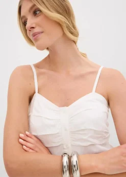 Longbluse aus fließender Viskose