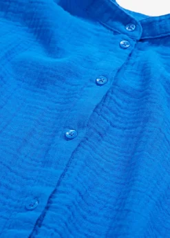 Longbluse aus luftigem Musselin