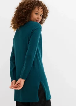 Longpullover mit recycelter Baumwolle
