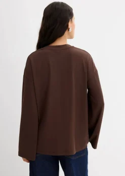 Longshirt aus fließender Qualität
