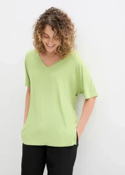 Long-Shirt aus nachhaltigem Viskose-Mix