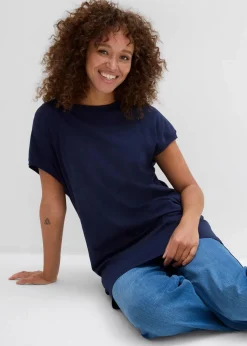 Longshirt aus reiner Baumwolle