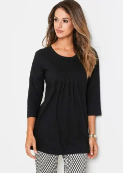 Longshirt aus reiner Baumwolle