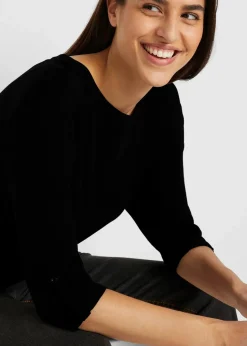 Longshirt aus reiner Baumwolle