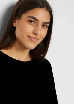 Longshirt aus reiner Baumwolle