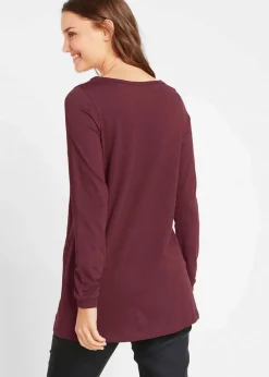 Longshirt aus reiner Baumwolle