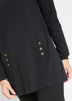 Longshirt aus reiner Baumwolle