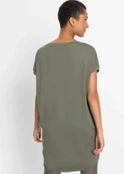 Longshirt aus reiner Baumwolle