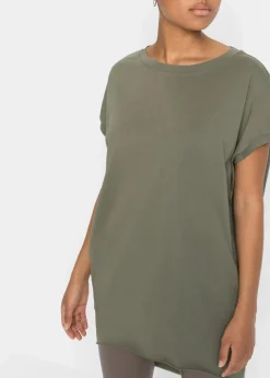 Longshirt aus reiner Baumwolle