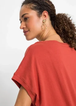 Longshirt aus reiner Baumwolle