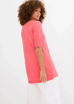 Longshirt aus softer Viskose