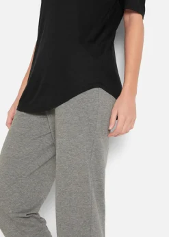 Longshirt aus softer Viskose, 2er-Pack