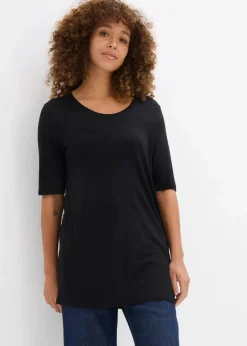 Longshirt aus softer Viskose