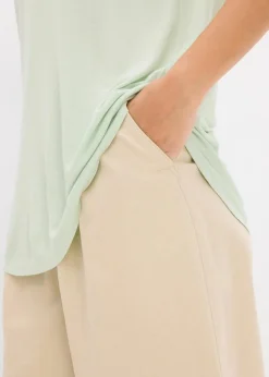 Longshirt aus softer Viskose