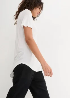 Longshirt aus softer Viskose