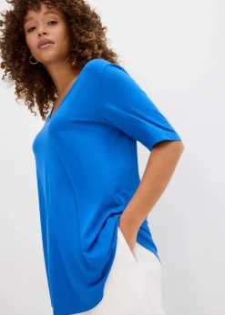 Longshirt aus softer Viskose