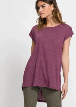 Longshirt aus Viskose-Mischung