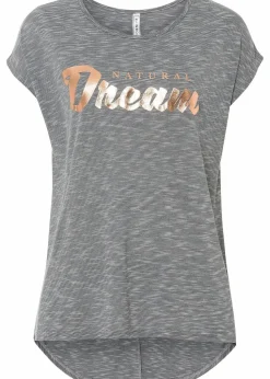 Longshirt aus Viskose-Mix