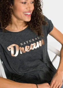 Longshirt aus Viskose-Mix