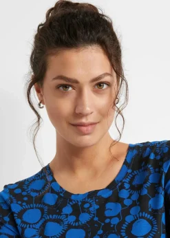 Longshirt aus Viskose-Mix