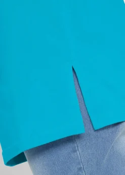 Longshirt mit V-Ausschnitt (2er Pack)