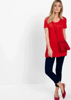 Longshirt mit Viskose