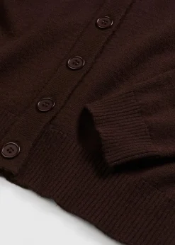 Longstrickjacke aus softem Viskose-Mix