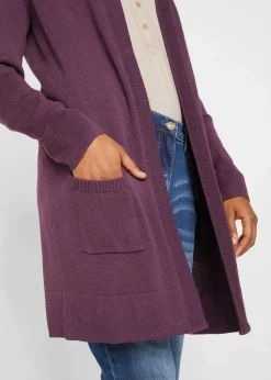 Longstrickjacke, Langarm