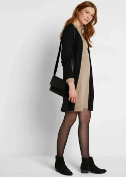 Longstrickjacke, Langarm