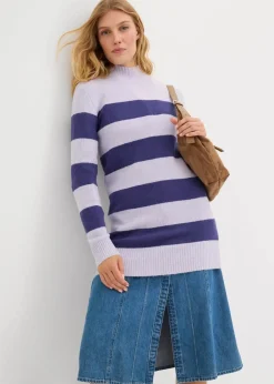 Long-Strickpullover