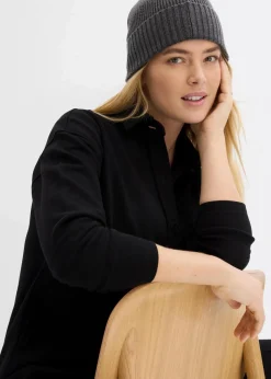 Long-Sweatjacke mit Taschen