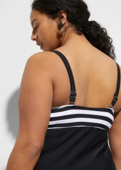 Long-Tankini (2-tlg. Set) mit Highwaist-Bikinihose