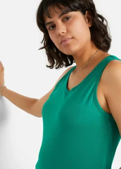 Long-Top aus reiner Baumwolle (5er Pack)