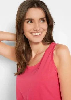 Long-Top aus reiner Baumwolle (5er Pack)