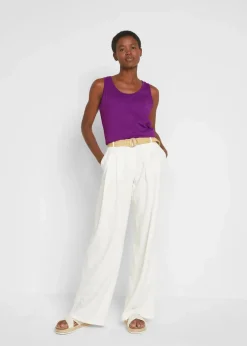 Long-Top aus reiner Baumwolle (5er Pack)