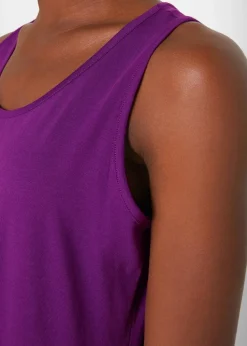 Long-Top aus reiner Baumwolle (5er Pack)