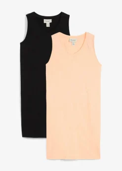 Longtop aus reiner Bio Baumwolle, (2er Pack)