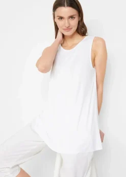 Long-Top aus softer Viskose, 2er- Pack