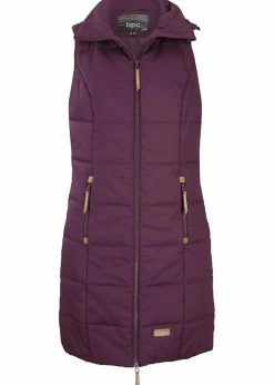 Longweste mit Stehkragen