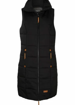 Longweste mit Stehkragen