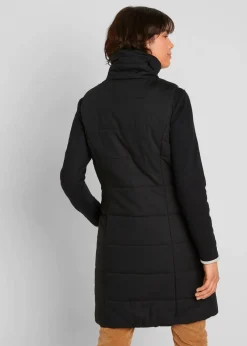 Longweste mit Stehkragen