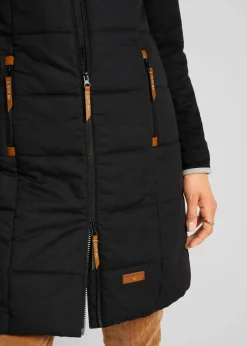 Longweste mit Stehkragen